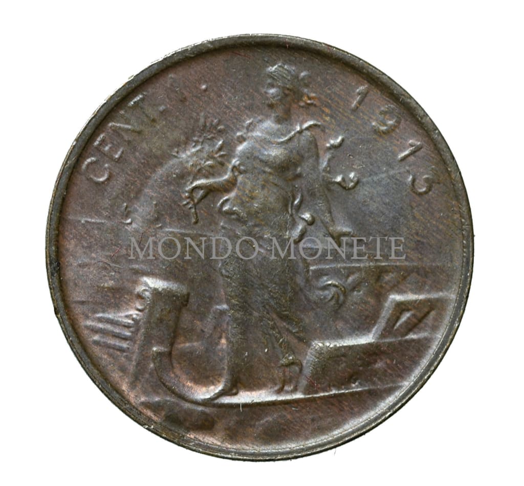 1 Centesimo 1913 Monete Da Collezione