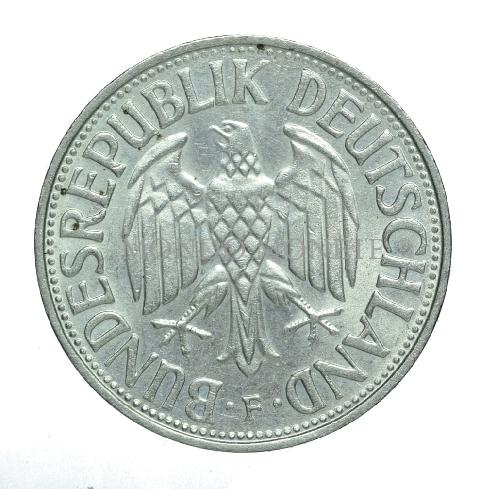 1 Deutsche Mark 1969 F Monete Da Collezione