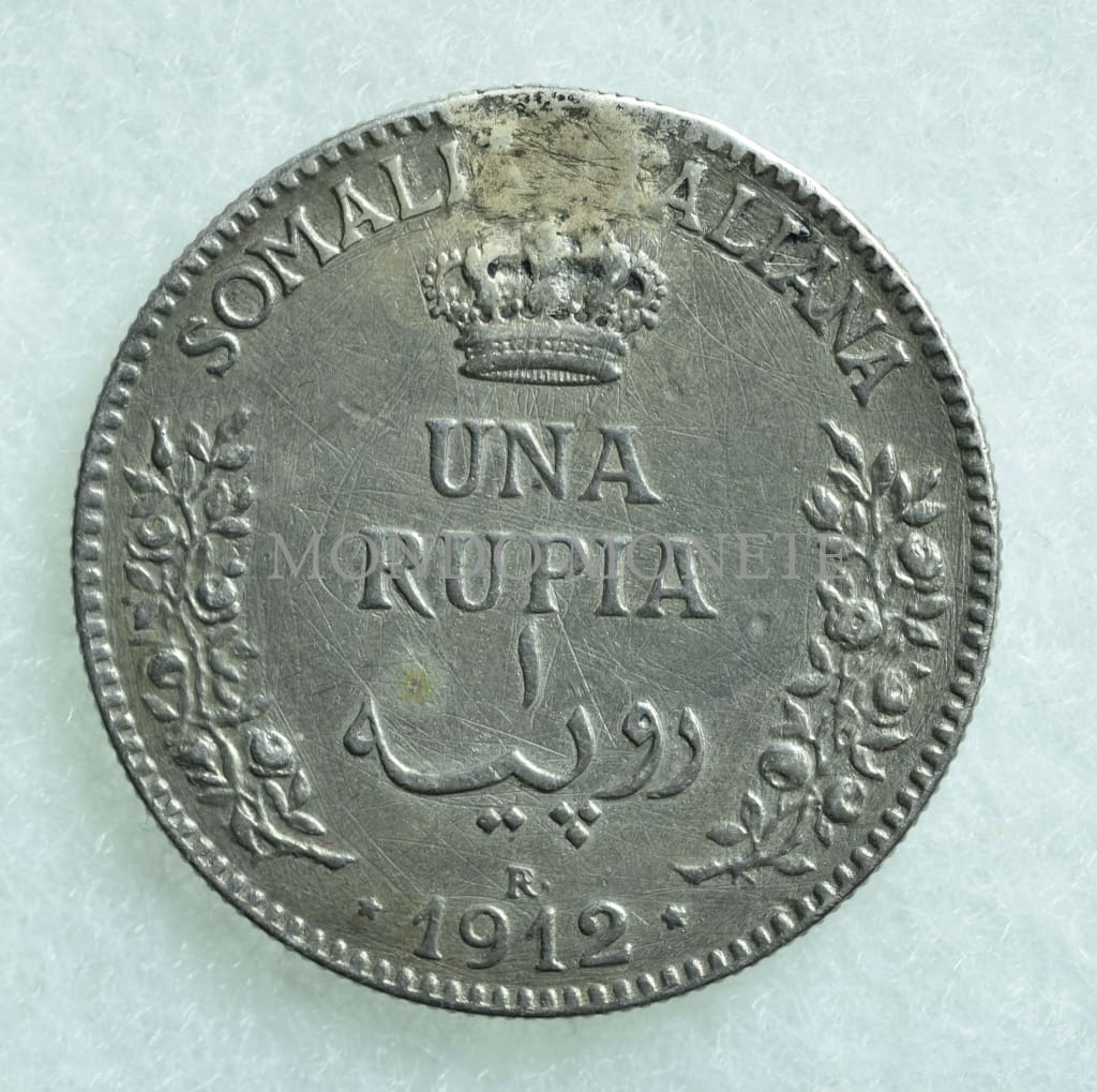 1 Una Rupia 1912 R Monete Da Collezione