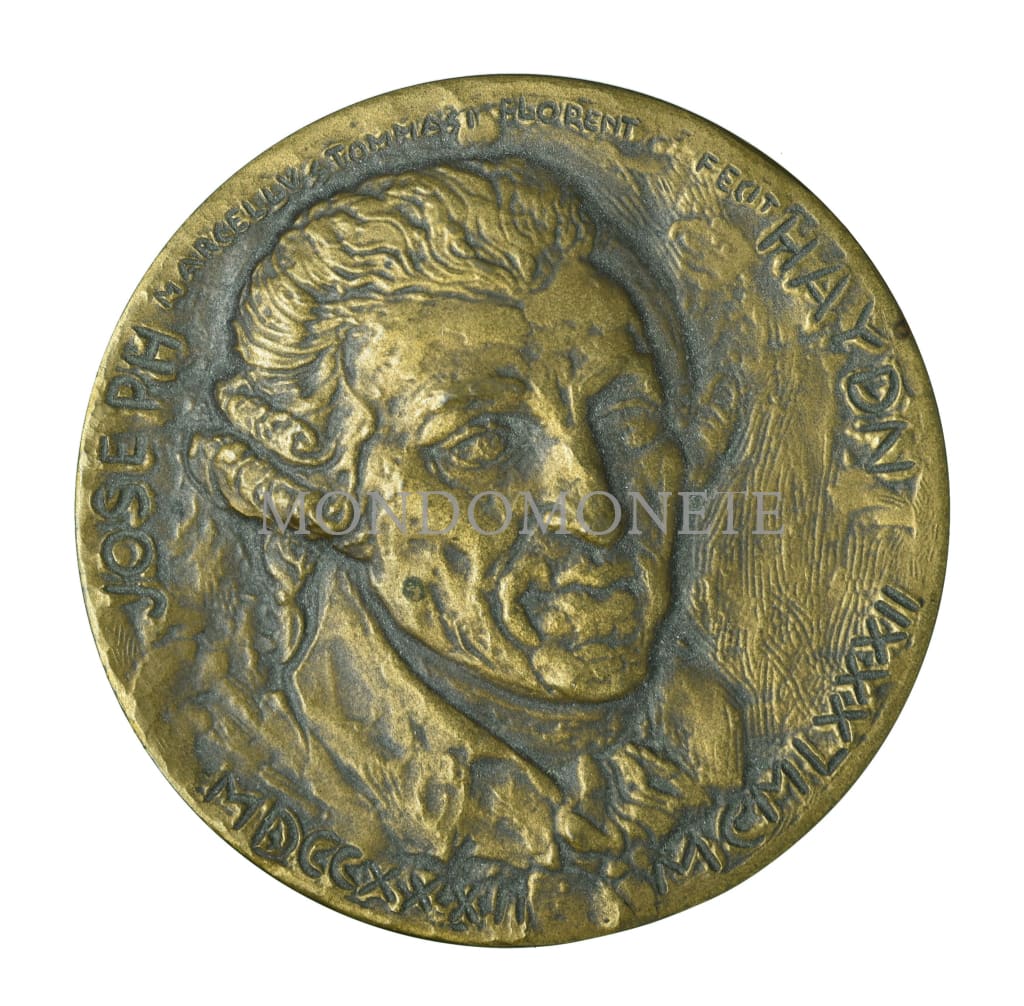 250° Anno Della Nascita Di Franz Josef Haydn 1732 - 1982 Medaglie E Gettoni