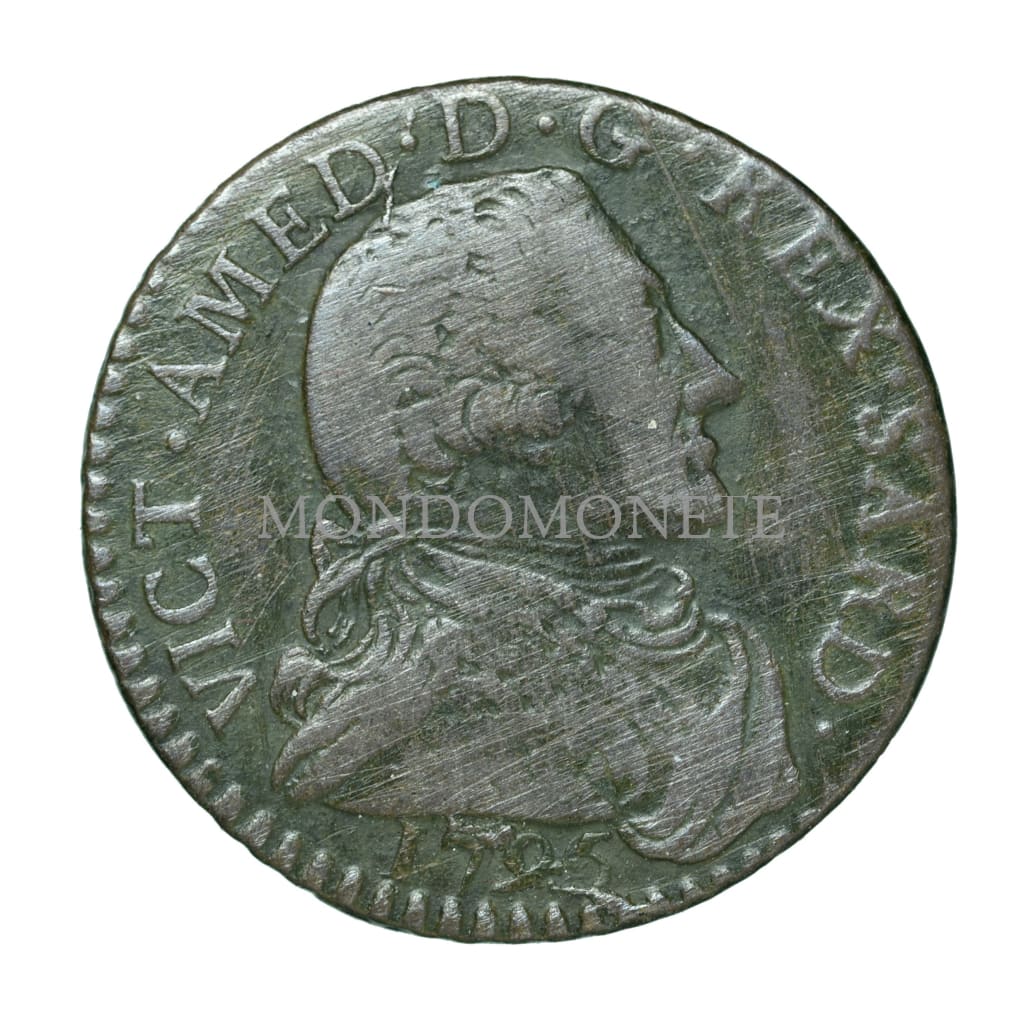 5 Soldi 1795 Qualita - Regno Di Sardegna Vittorio Amedeo Iii Monete Da Collezione