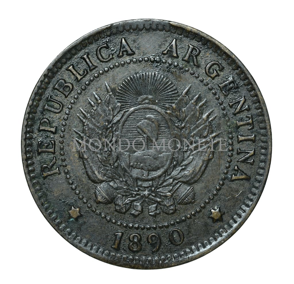 Argentina Un Centavo 1890 Monete Da Collezione