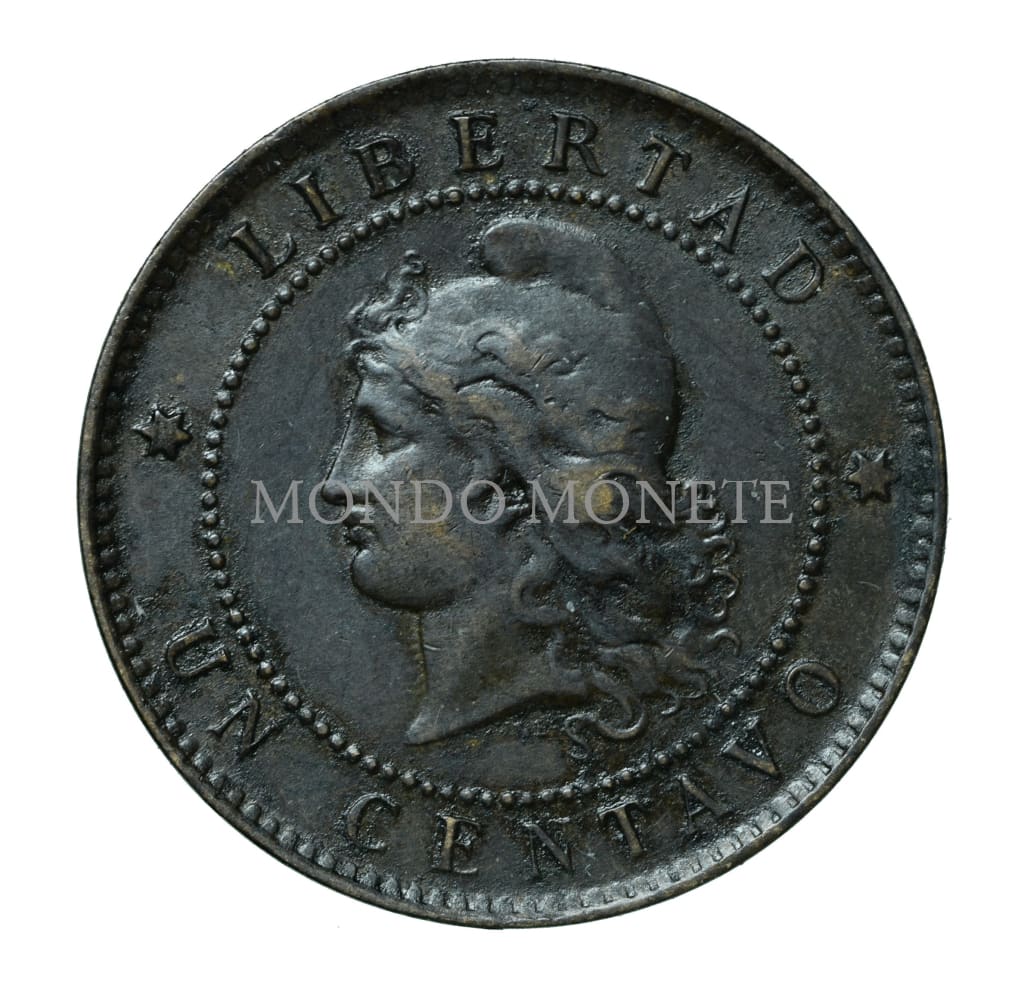 Argentina Un Centavo 1890 Monete Da Collezione