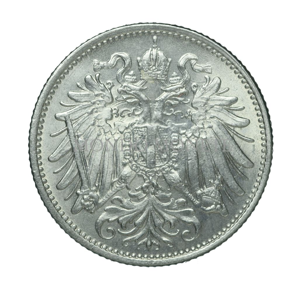 Austria 20 Heller 1894 Monete Da Collezione