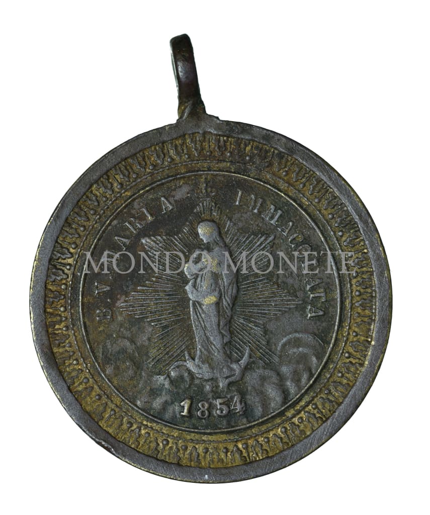 B. V. Maria Immacolata 1854 - Leone Xiii Medaglie E Gettoni