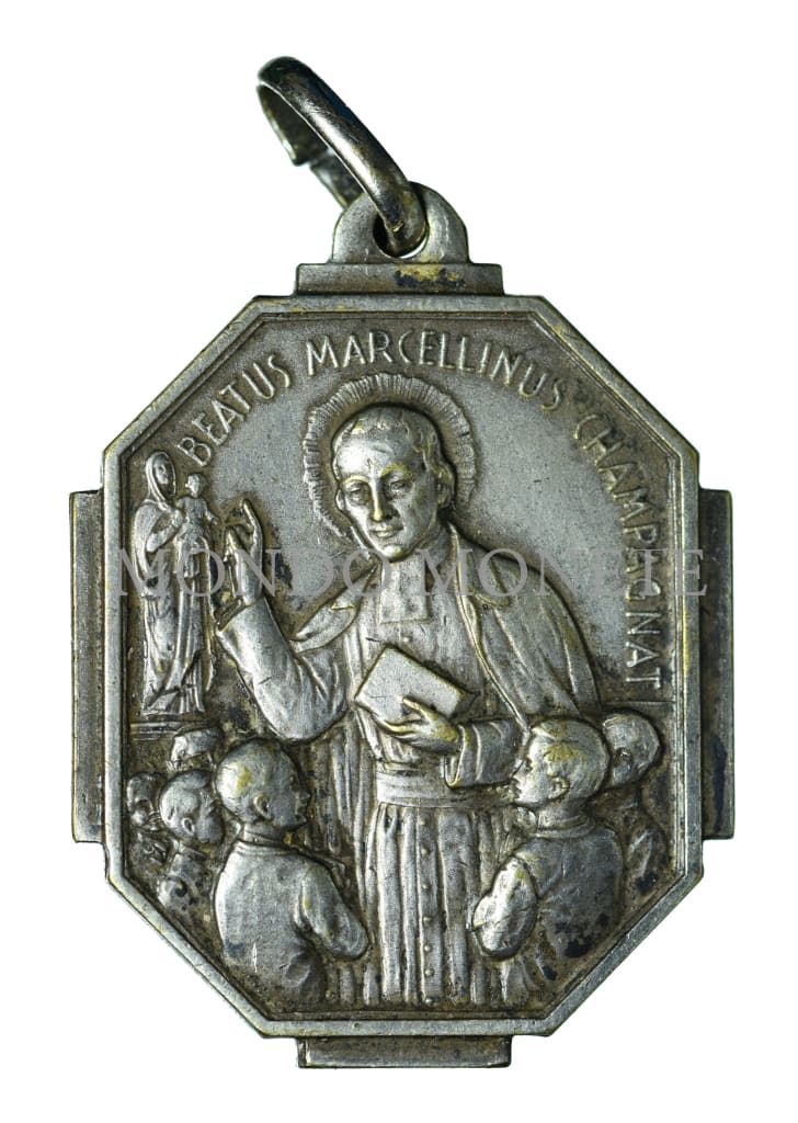 Beatus Marcellinus Champagnat Medaglie E Gettoni