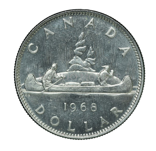 Canada 1 Dollar 1968 Monete Da Collezione