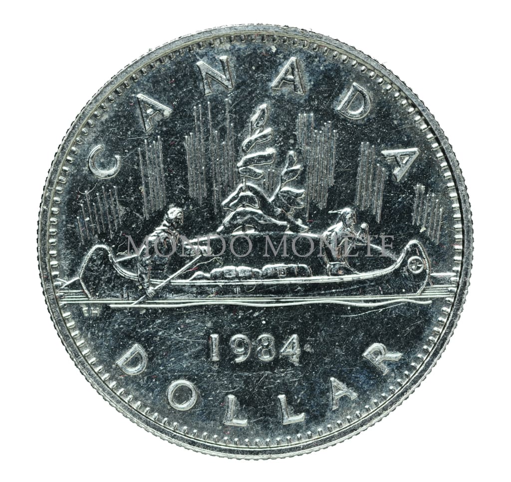 Canada 1 Dollar 1984 Monete Da Collezione