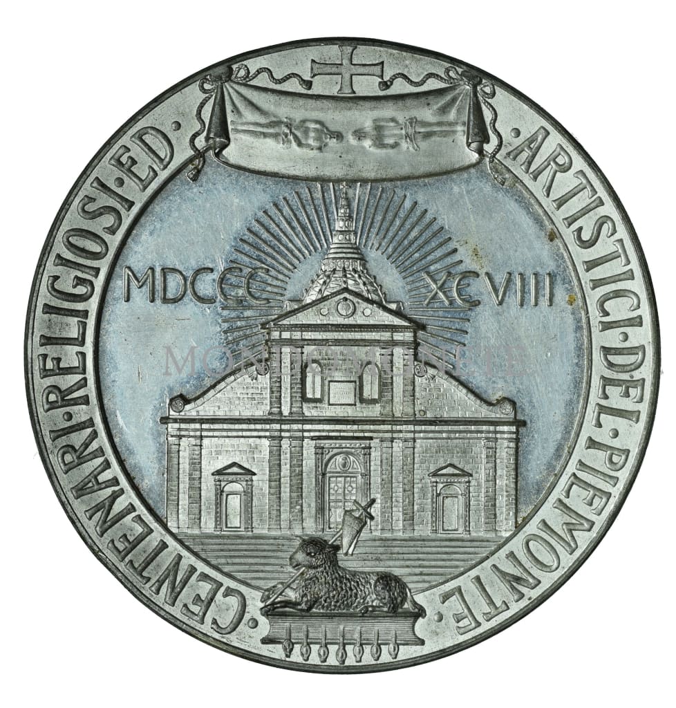 Centenari Religiosi Ed Artistici Del Piemonte 1898 Medaglie E Gettoni