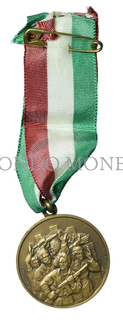 Comitato Per Le Celebrazioni Del Xx Della Ressistenza 1945 - 1965 Medaglie E Gettoni
