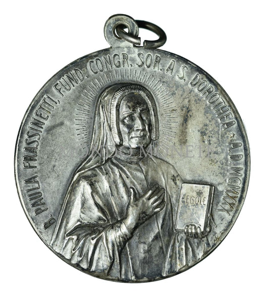 Commemorativa Paola Frassinetti Consacrazione Santa Dorothea 1930 Medaglie E Gettoni