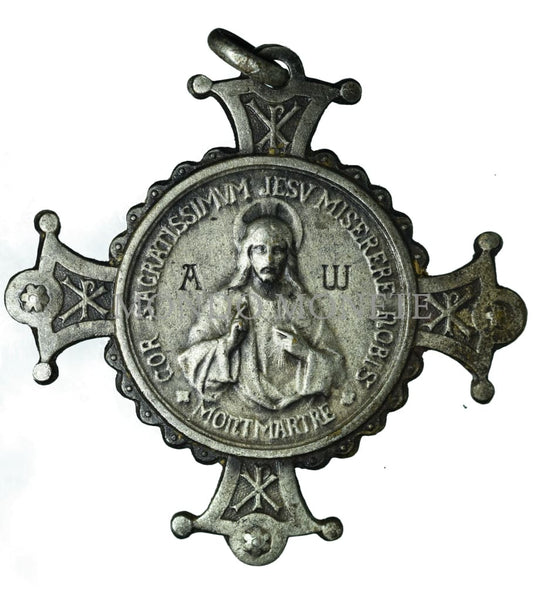 Cor Sacratisimvm Jesv Miserere Nobis Montmartre Medaglie E Gettoni