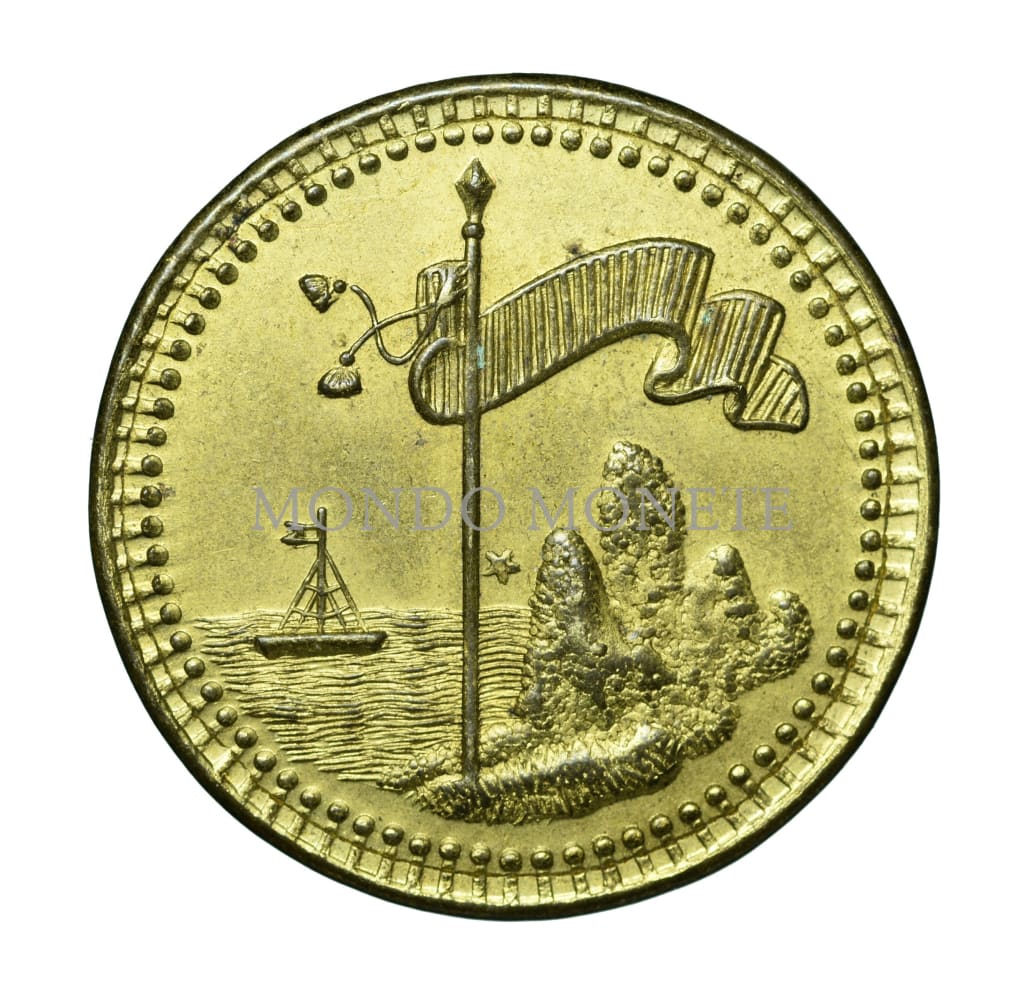 Costa Rica Minerva Shell Token Tipo 1 Medaglie E Gettoni