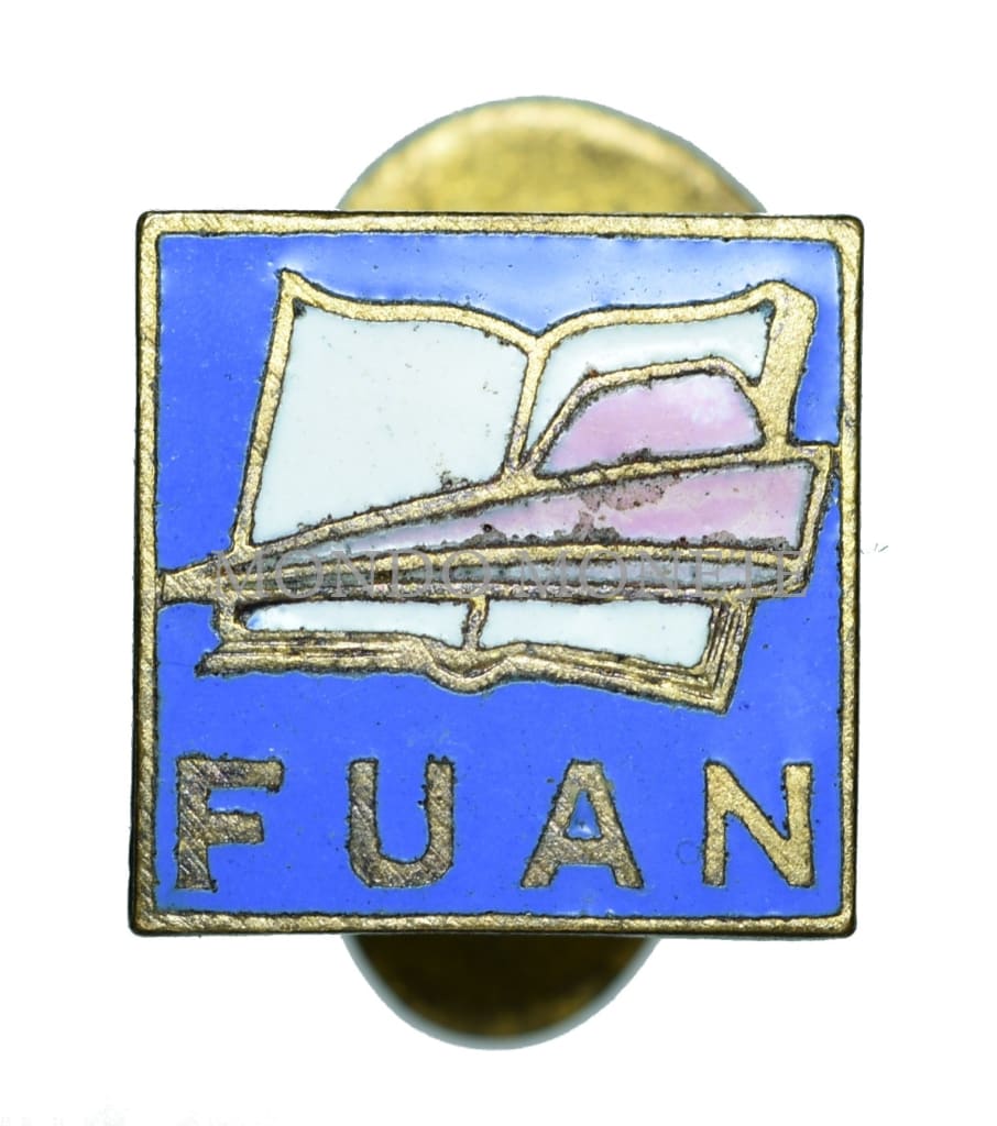 Distintivo Fuan - Federazione Universitaria D’azione Nazionale Distintivi E Spille