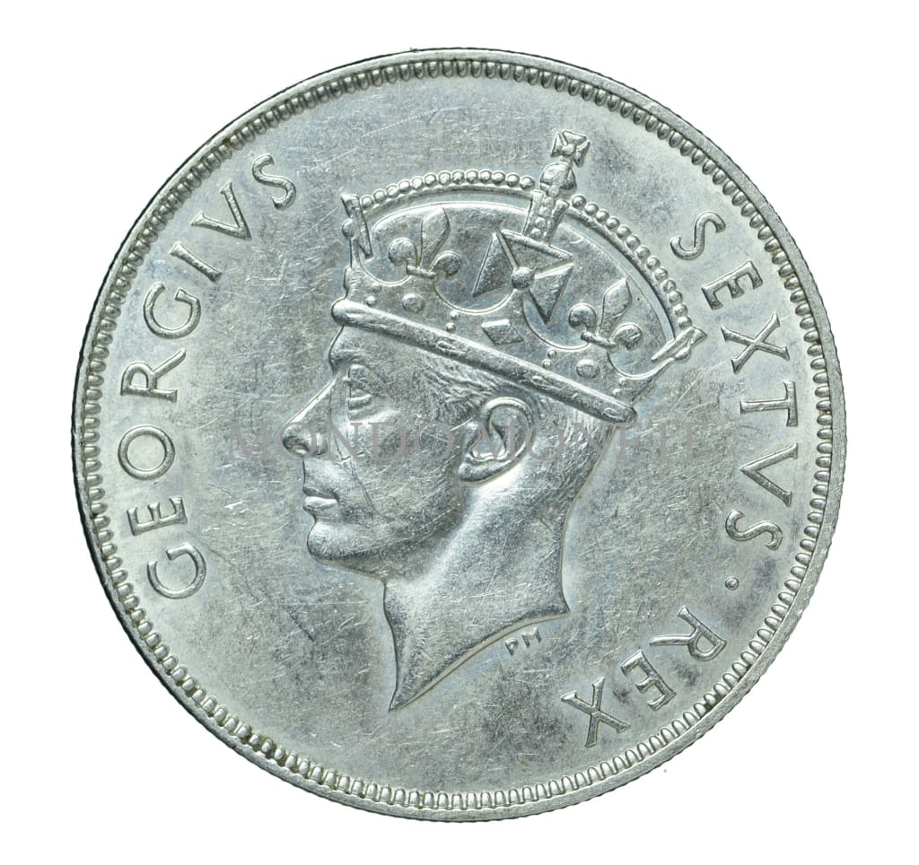 East Afica 1 Shilling 1950 Monete Da Collezione