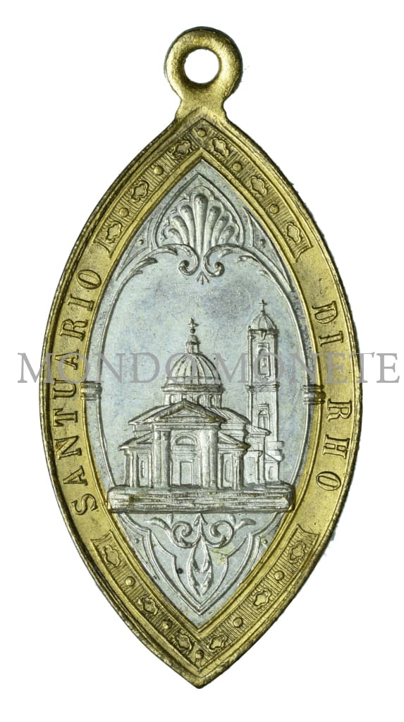 Effigie Della Madonna Venerata In Rho Medaglie E Gettoni