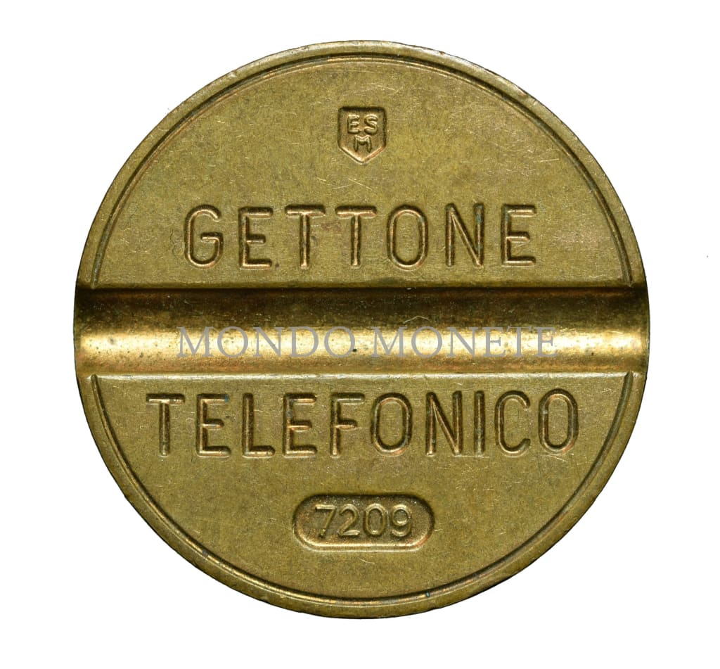 Copy Of Esm - Gettone Telefonico 1972 Medaglie E Gettoni