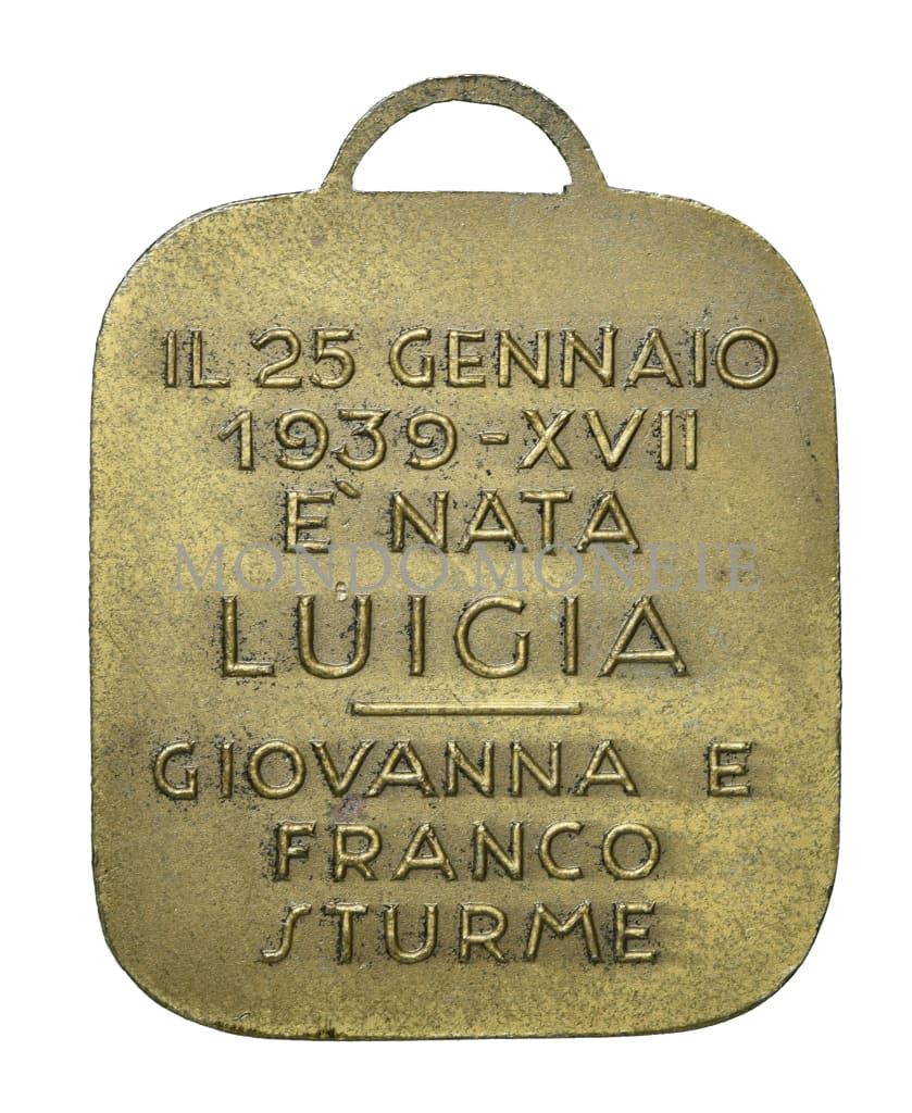 Feste Nascita 1939 Medaglie E Gettoni