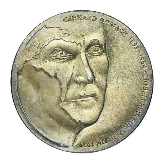 Gerhard Domagk 1895 - 1964 Nobelpreis Für Medizin 1939 Medaglie E Gettoni