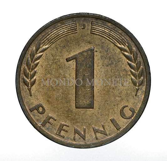 Germania 1 Pfennig 1950 J Monete Da Collezione