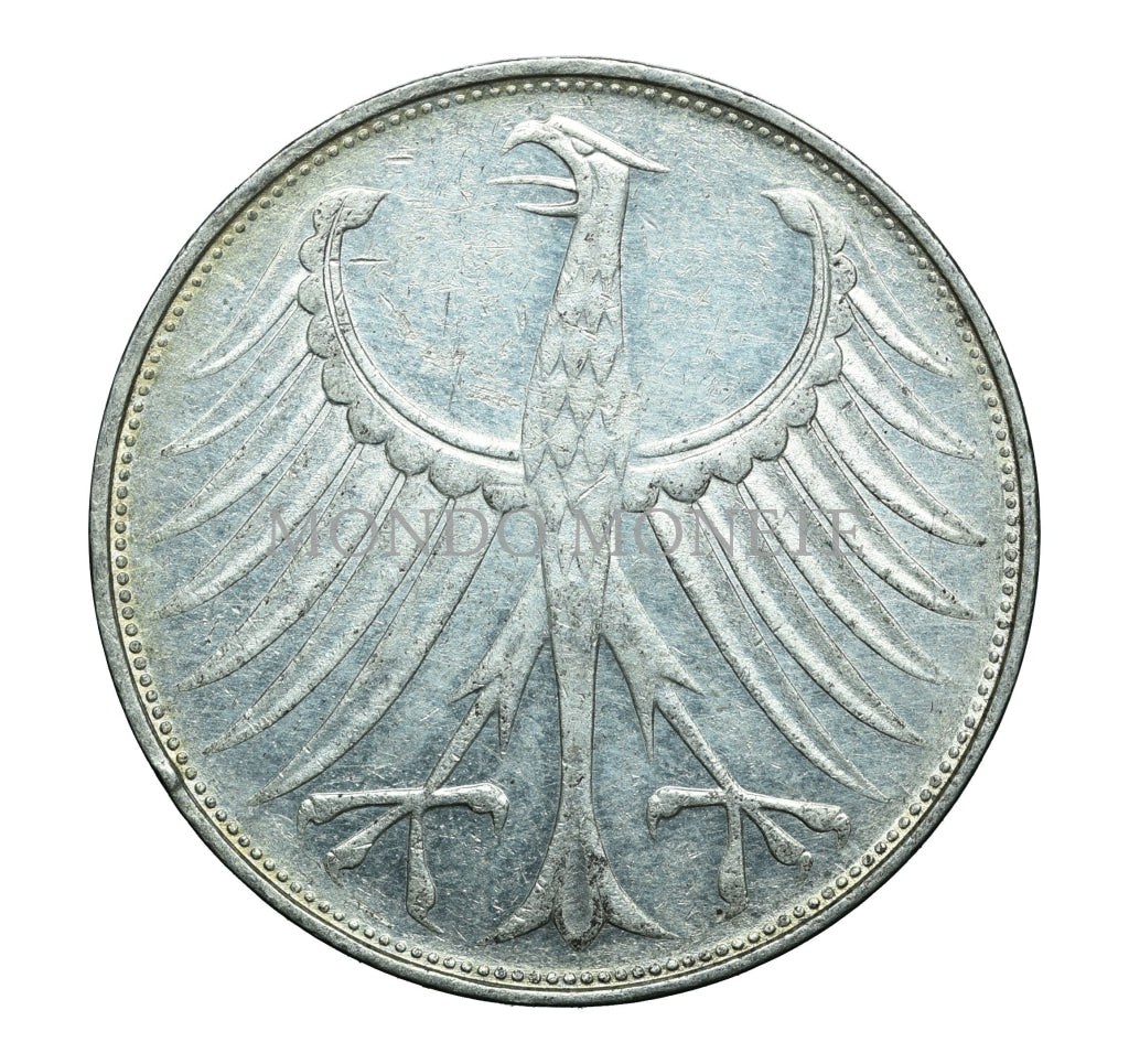 Germania 5 Mark 1972 G Monete Da Collezione