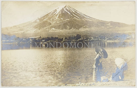 Giappone Mt. Fuji From Kawaguchi Lake Cartoline