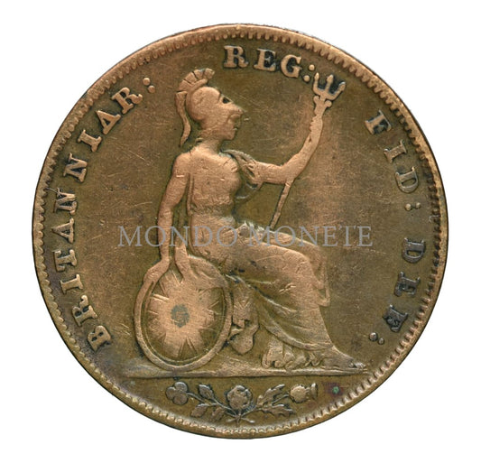 Great Britain Victoria Farthing 1851 Monete Da Collezione