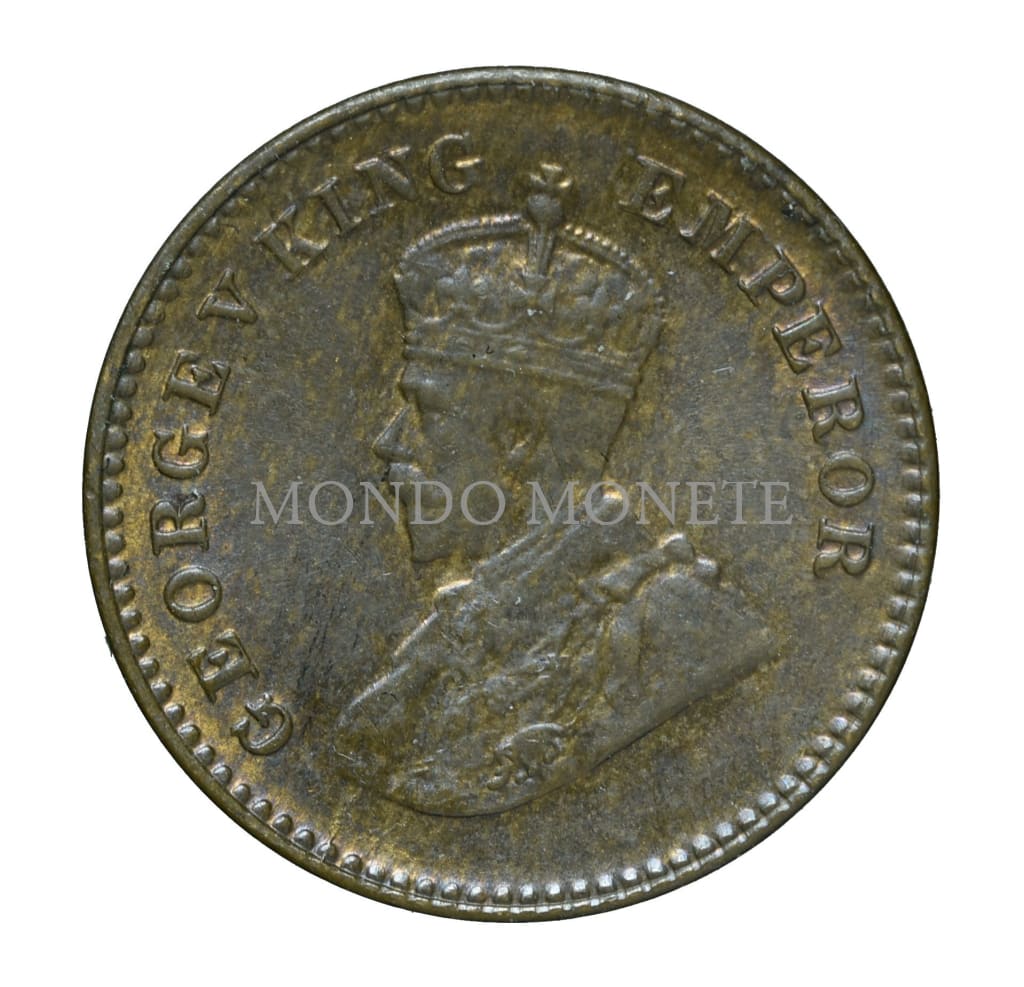 India-British 1/12 Anna 1920 Monete Da Collezione