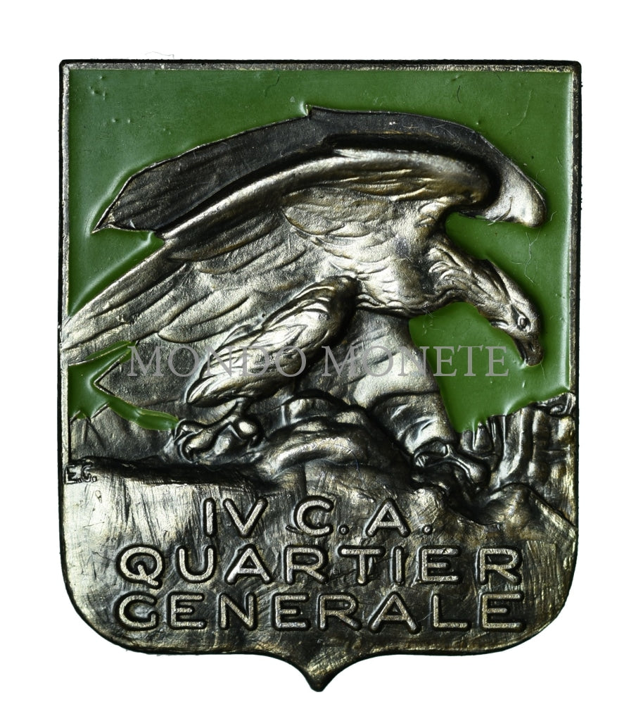 Iv C. A. Quartier Generale Distintivi E Spille