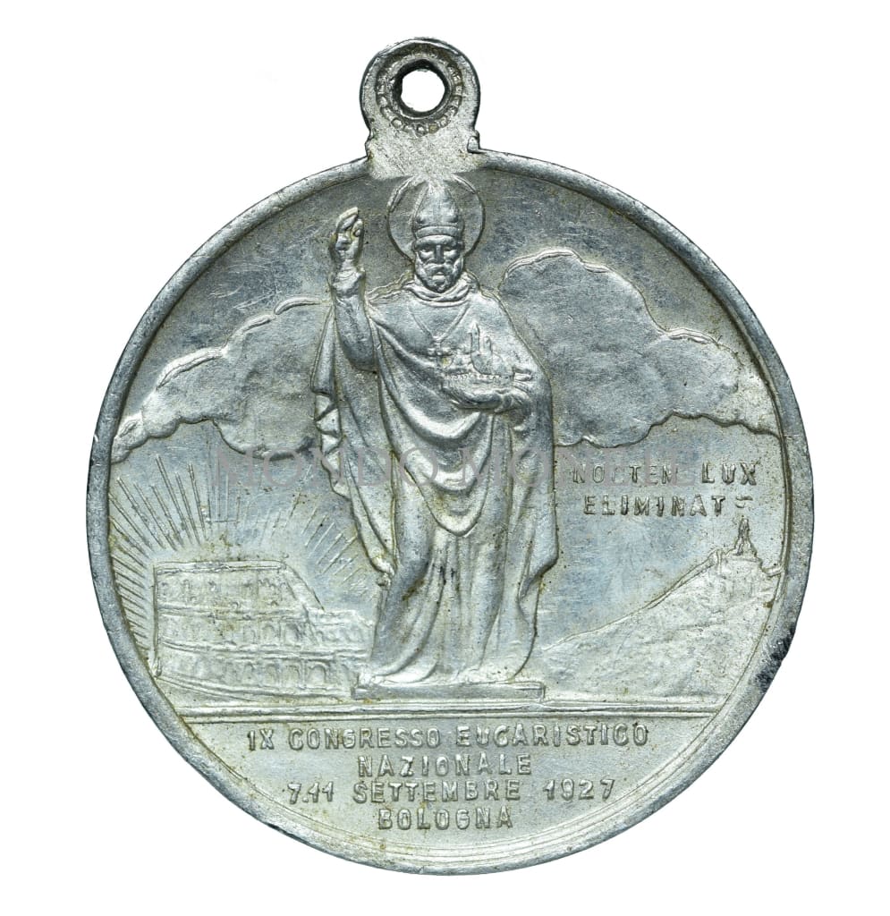 Ix Congresso Eucaristico Nazionale 7-11 Settembre 1927 Bologna Medaglie E Gettoni