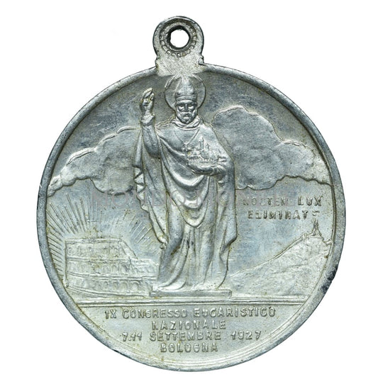 Ix Congresso Eucaristico Nazionale 7-11 Settembre 1927 Bologna Medaglie E Gettoni