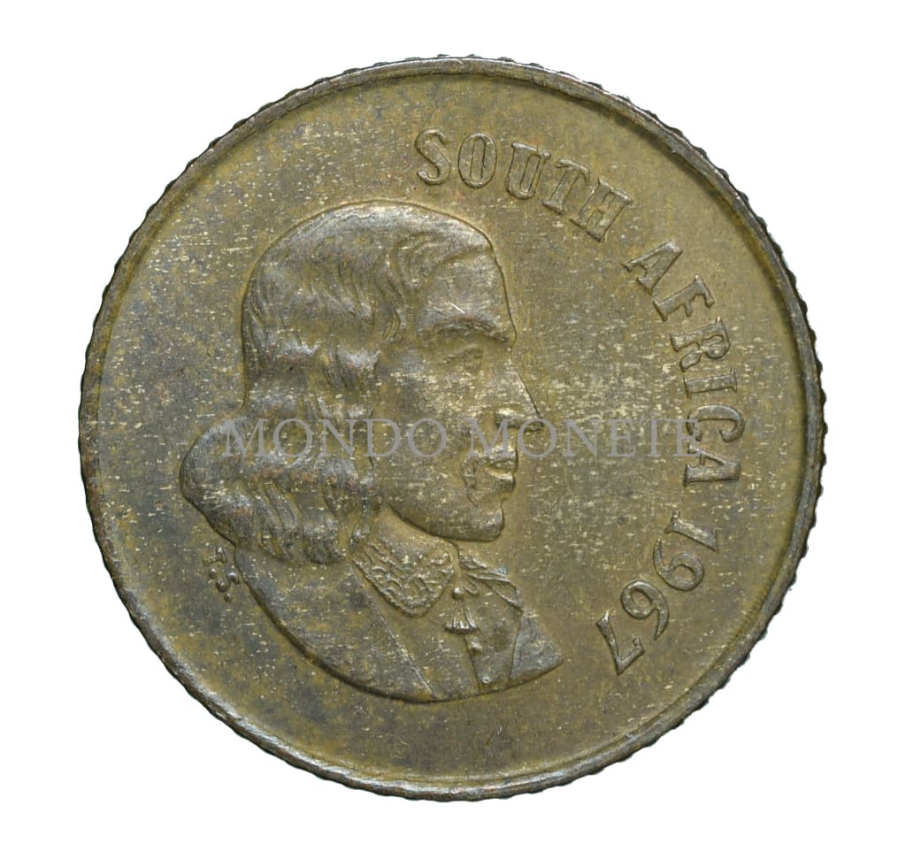 Jan Van Riebeeck South Africa 1 Cent 1967 Monete Da Collezione