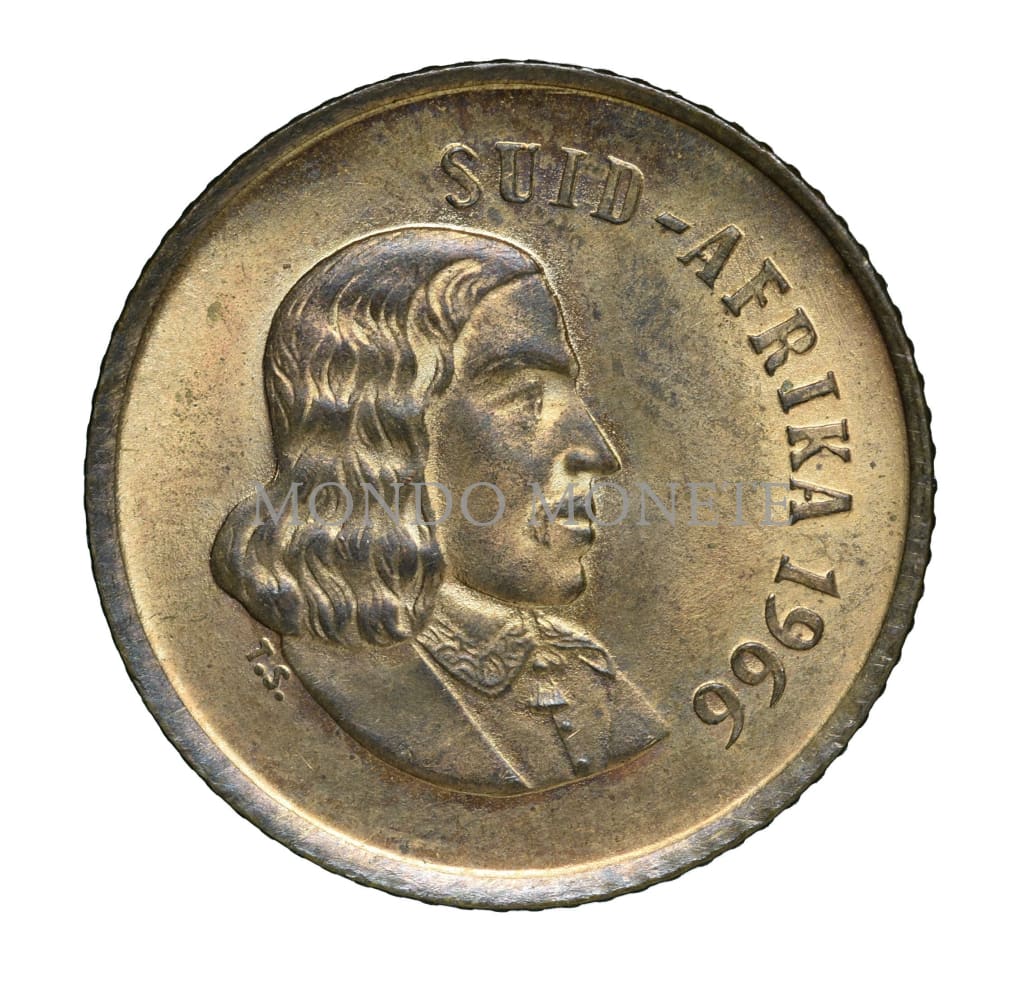 Jan Van Riebeeck Suid Afrika 1 Cent 1966 Monete Da Collezione