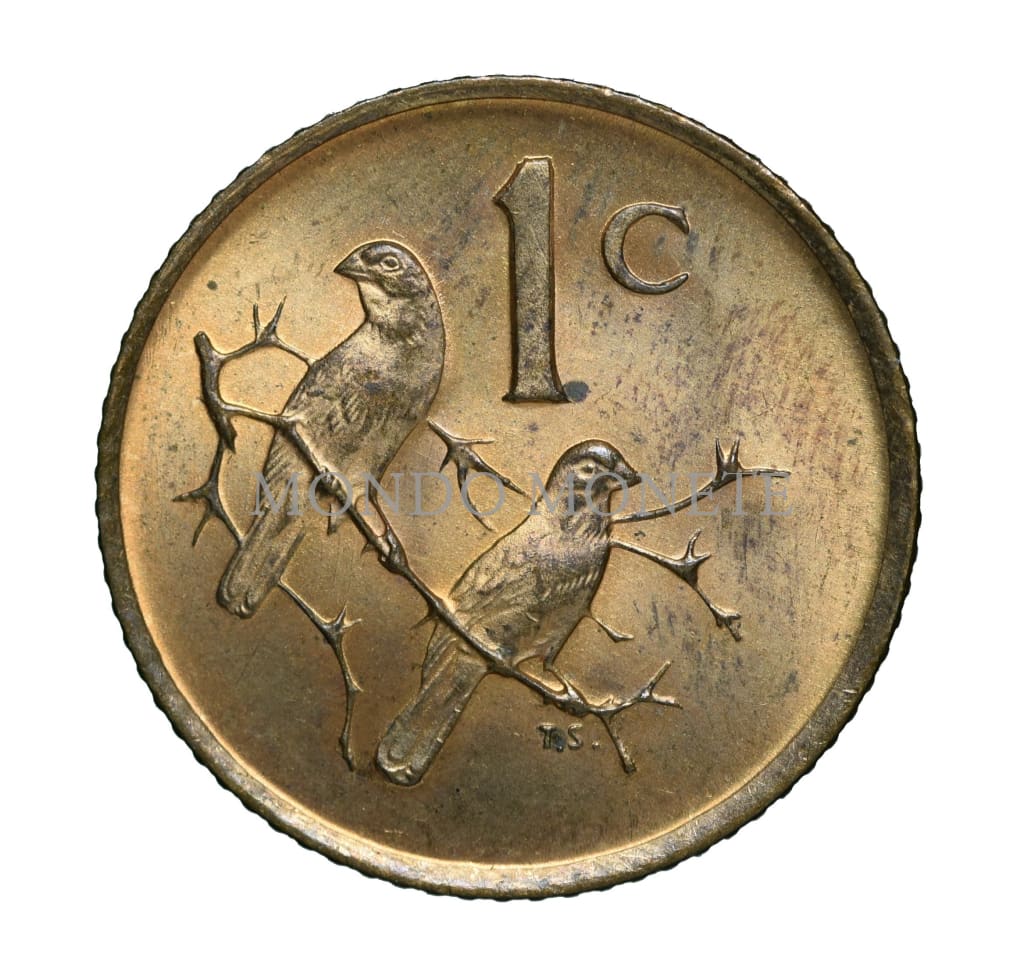 Jan Van Riebeeck Suid Afrika 1 Cent 1966 Monete Da Collezione