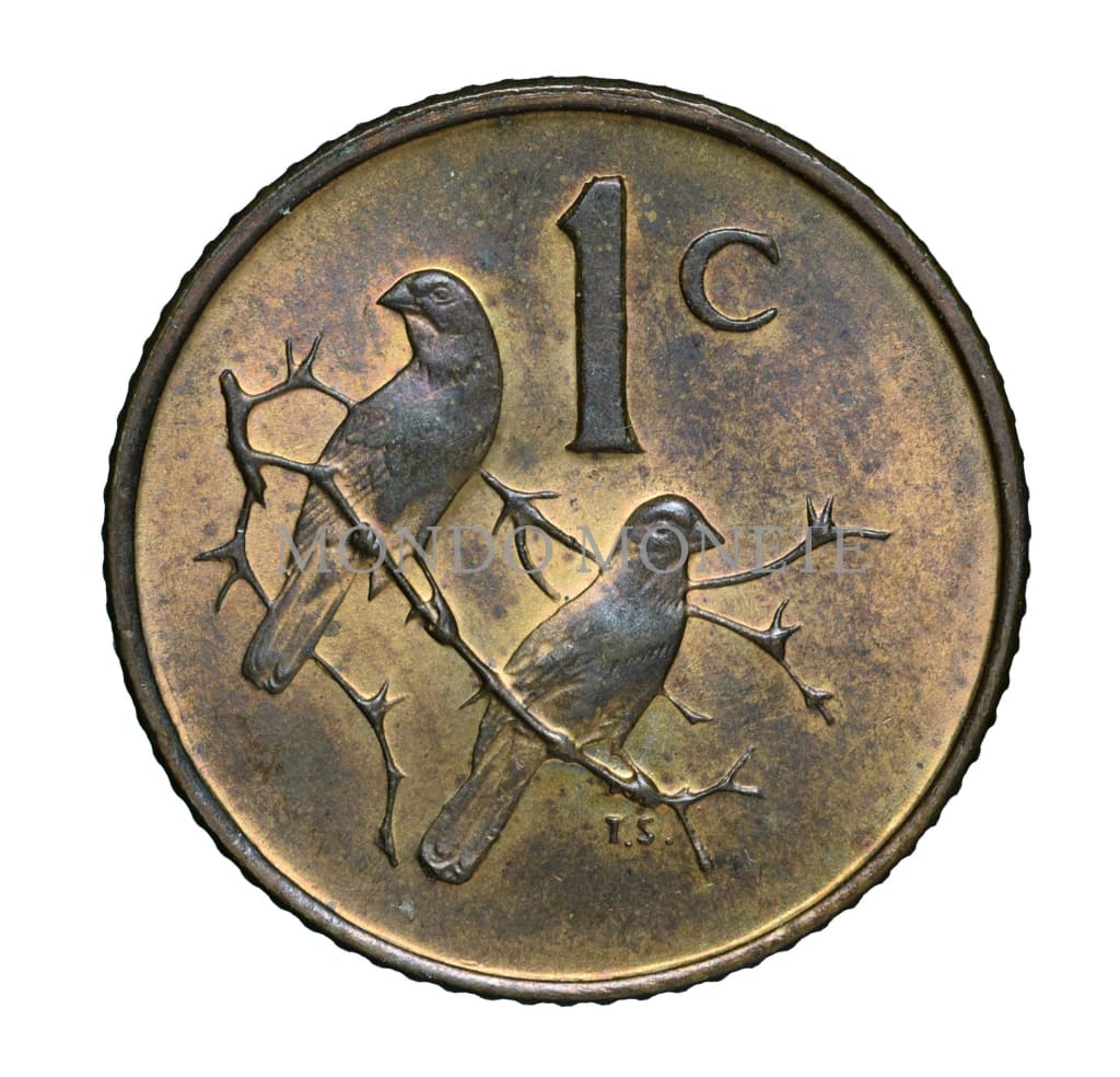 Jan Van Riebeeck Suid Afrika 1 Cent 1967 Monete Da Collezione