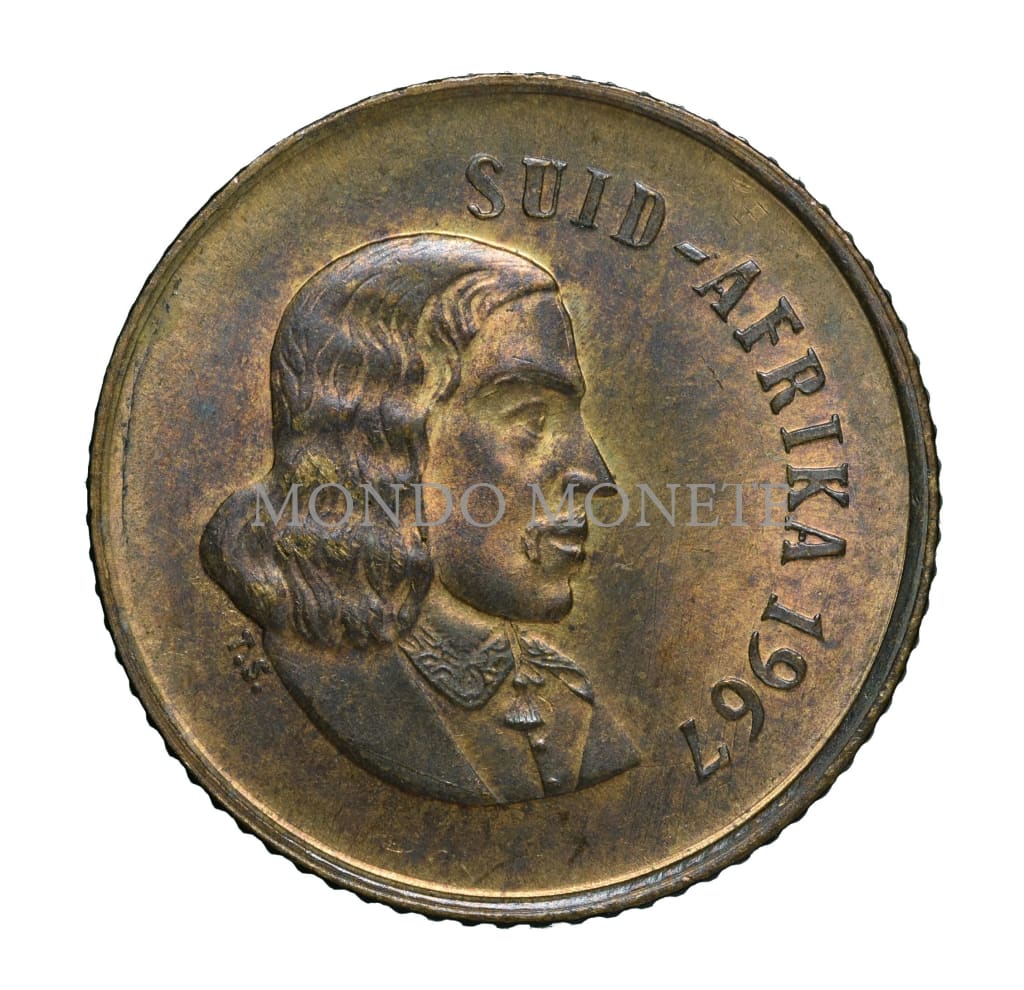 Jan Van Riebeeck Suid Afrika 1 Cent 1967 Monete Da Collezione