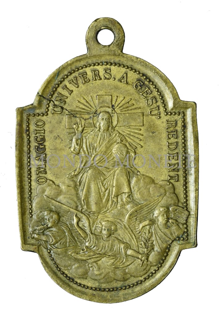 Leone Xiii Omaggio Universale A Gesu Redentore Medaglie E Gettoni