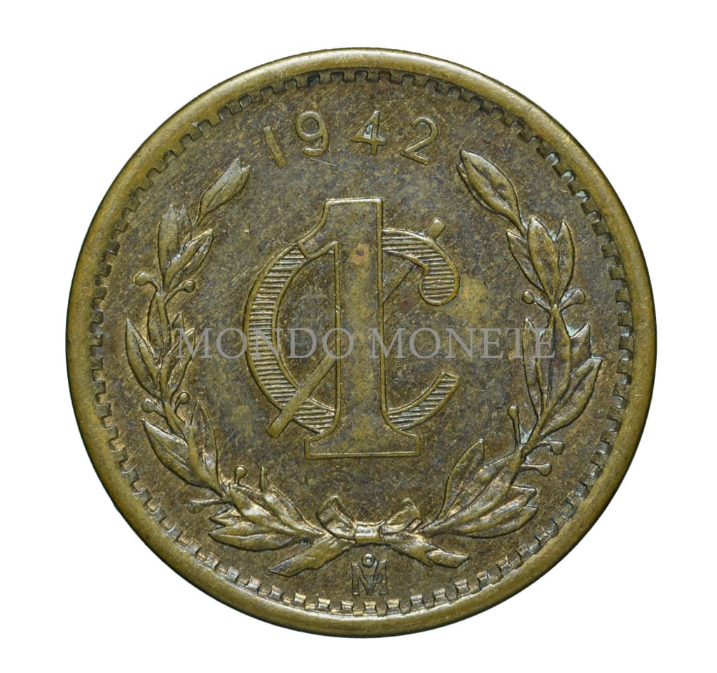 Mexico - Un Centavo 1942 Monete Da Collezione