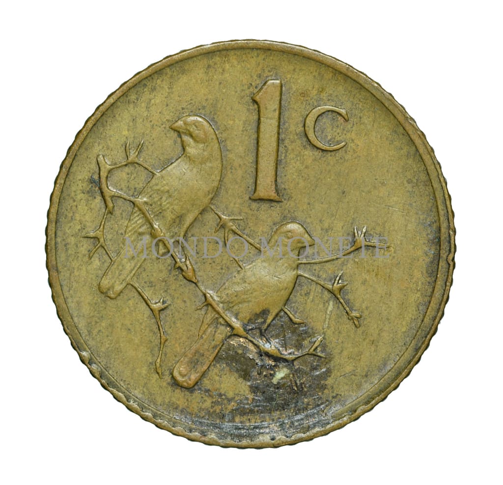 President Diederichs 1 Cent 1979 Monete Da Collezione