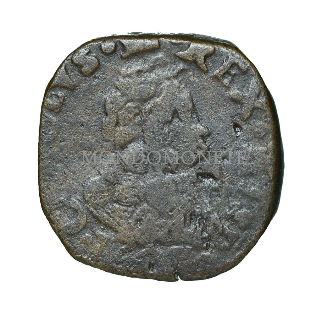 Quattrino 1717 ? Milano - Carlo Vi Di Spagna 1711-1740 -Ae Monete Da Collezione