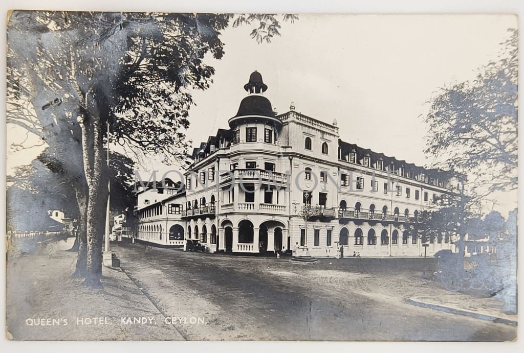 Queen’s Hotel Kandy Ceylon Cartoline