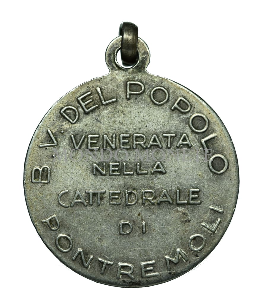 Rara Medaglia Madonna Del Popolo Di Pontremoli Medaglie E Gettoni