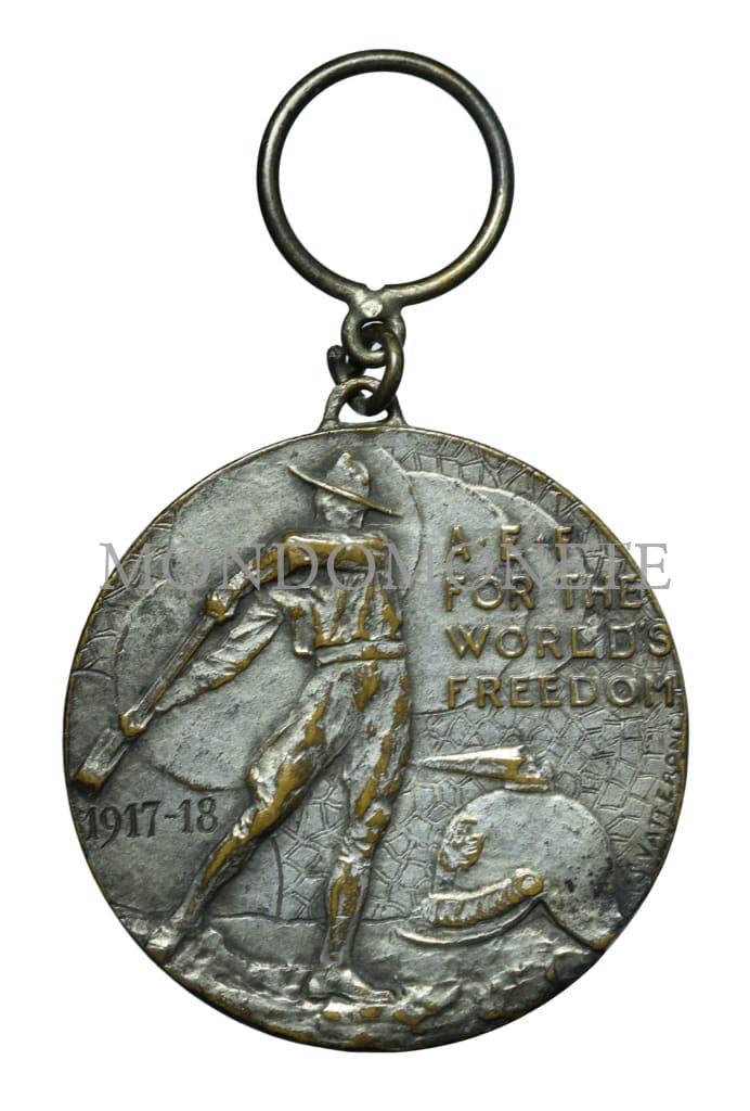 Rara - Usa A. E. F. For The World’s Freedom 1917-18 Victory An Liberty Medaglie E Gettoni