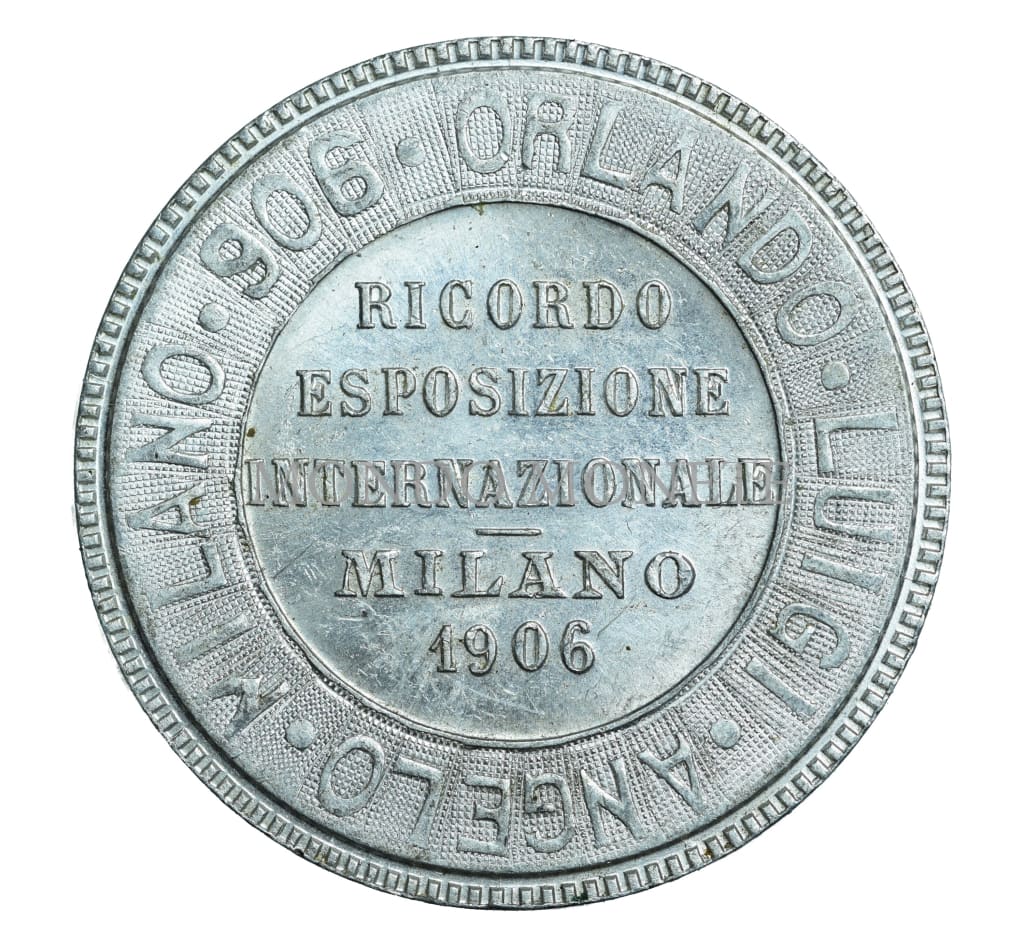 Ricordo Esposizione Internazionale Milano 1906 Medaglie E Gettoni