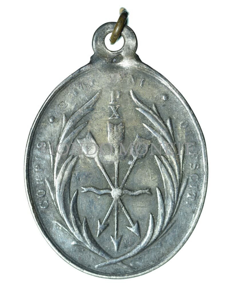 Sancta Philomena / Corpus Mugnani Quiescit Medaglie E Gettoni