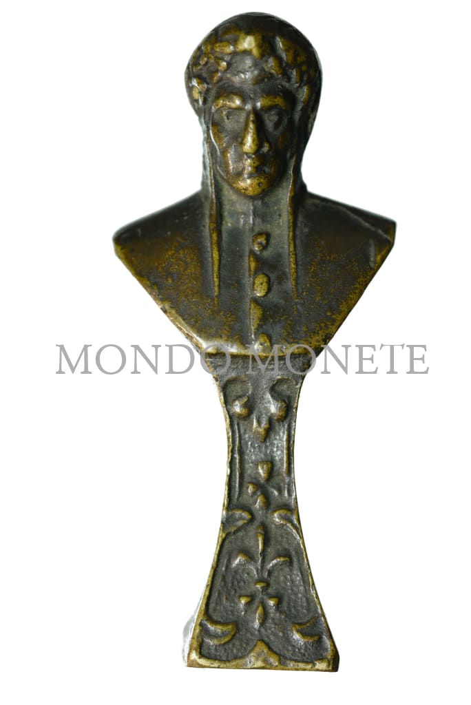 Scultura In Bronzo Dante Alighieri Orologi E Gioielli