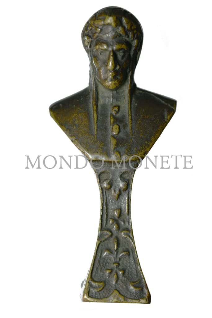 Scultura In Bronzo Dante Alighieri Orologi E Gioielli