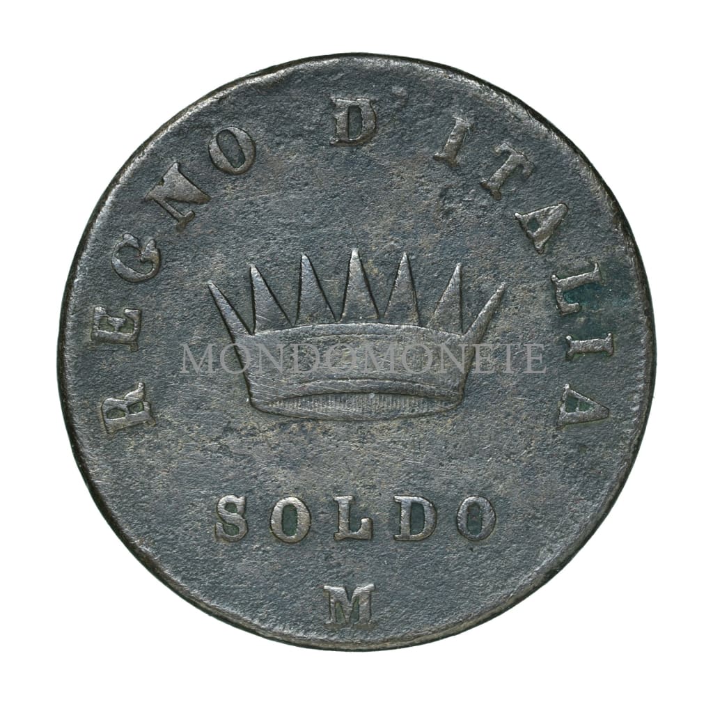 Soldo 1809 M - Napoleone I Regno D’italia Monete Da Collezione