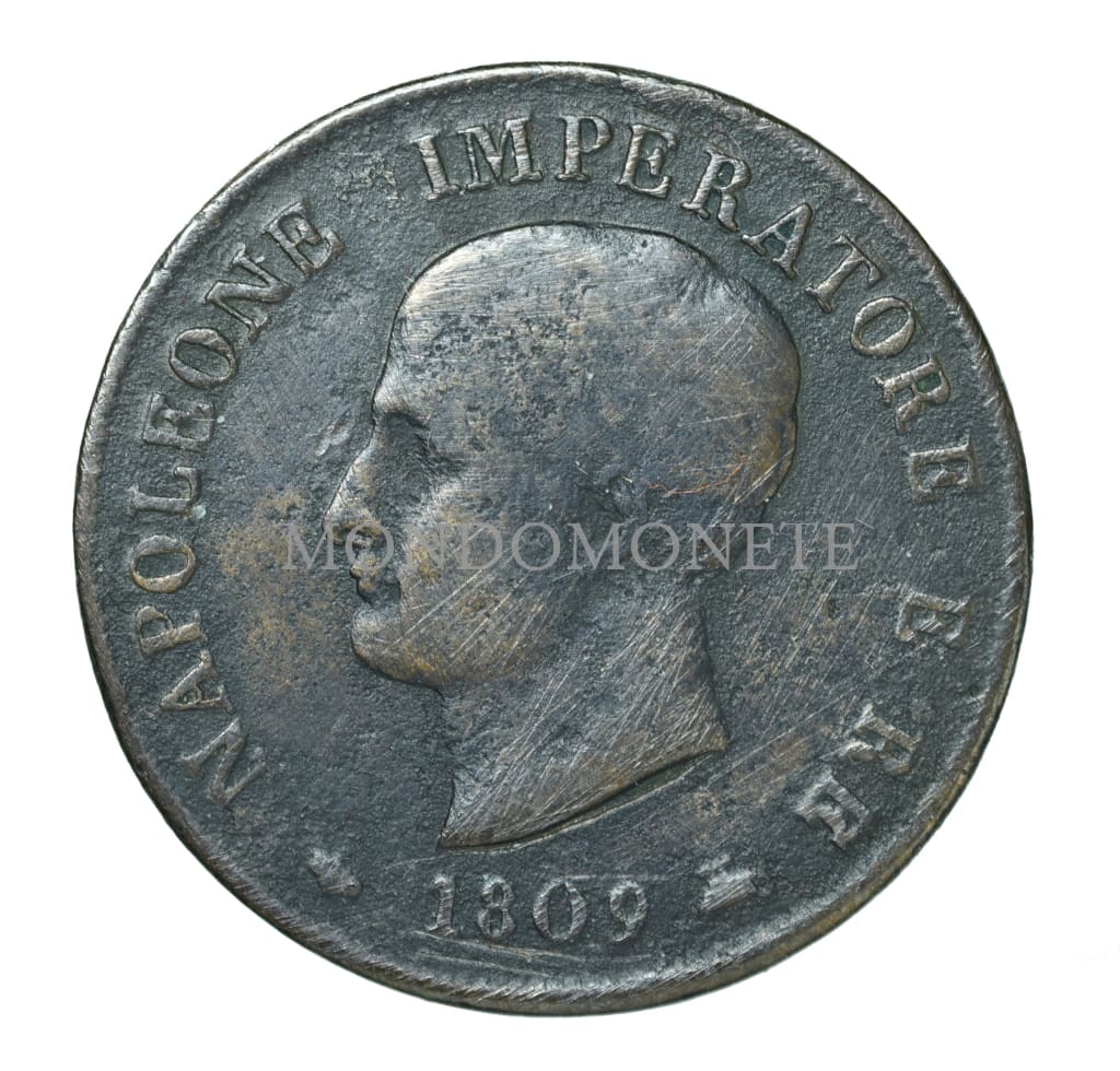 Soldo 1809 M - Napoleone I Regno D’italia Monete Da Collezione