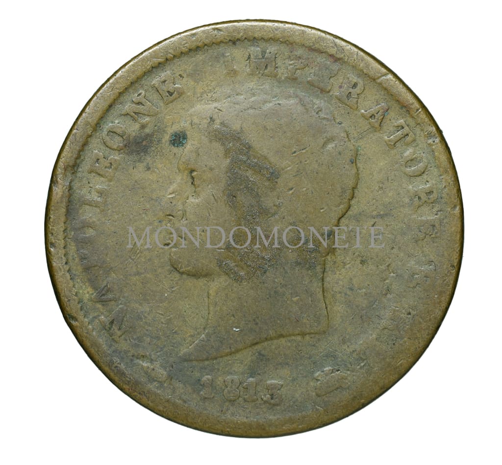 Soldo 1813 M - Napoleone I Regno D’italia Monete Da Collezione